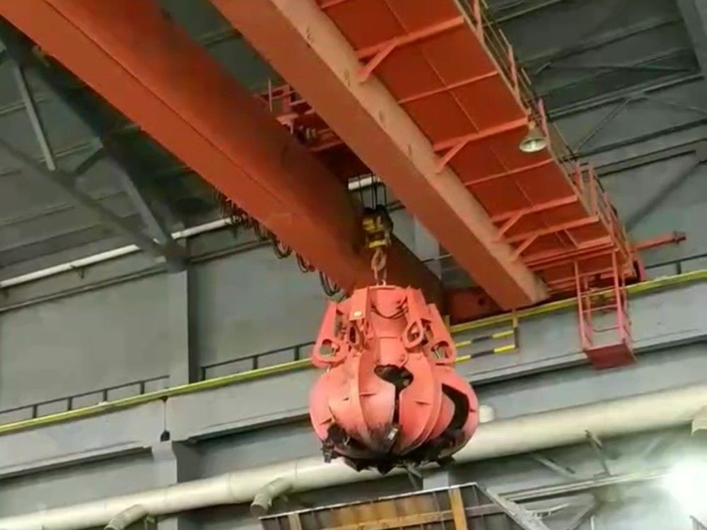 QZ型抓斗雙梁橋式起重機(jī)、雙梁抓斗吊、抓斗天車(chē)、吊機(jī)、礦山起重機(jī)