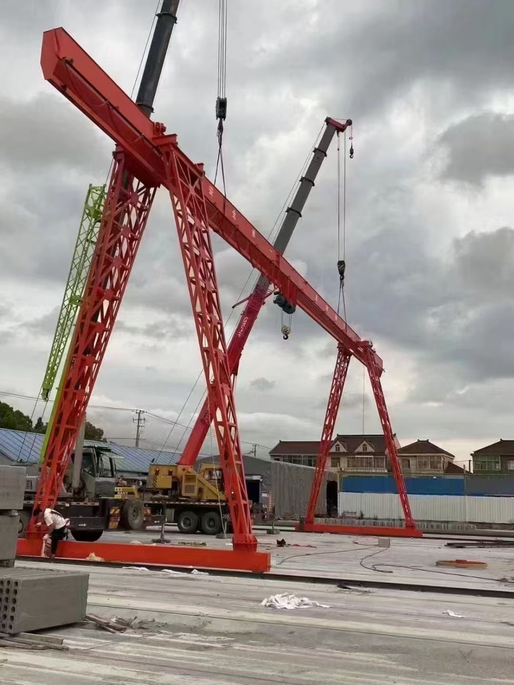 MH型龍門(mén)吊、MH型電動(dòng)單梁門(mén)式起重機(jī)