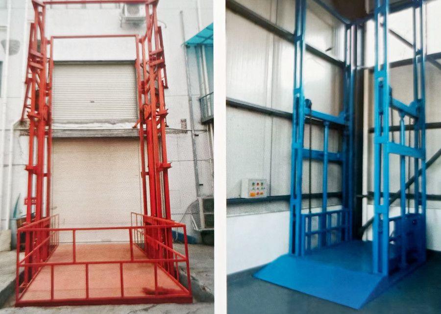 廣東廣州升降貨梯、升降平臺，SJD型鏈條導(dǎo)軌式升降機(jī)廠家銷售