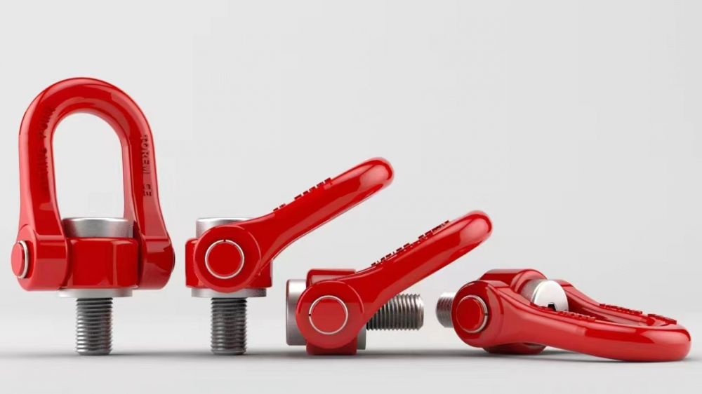 特爾姆U型吊環(huán)M8萬向旋轉(zhuǎn)吊環(huán) 模具吊環(huán)、汽車設(shè)備航空機械制造