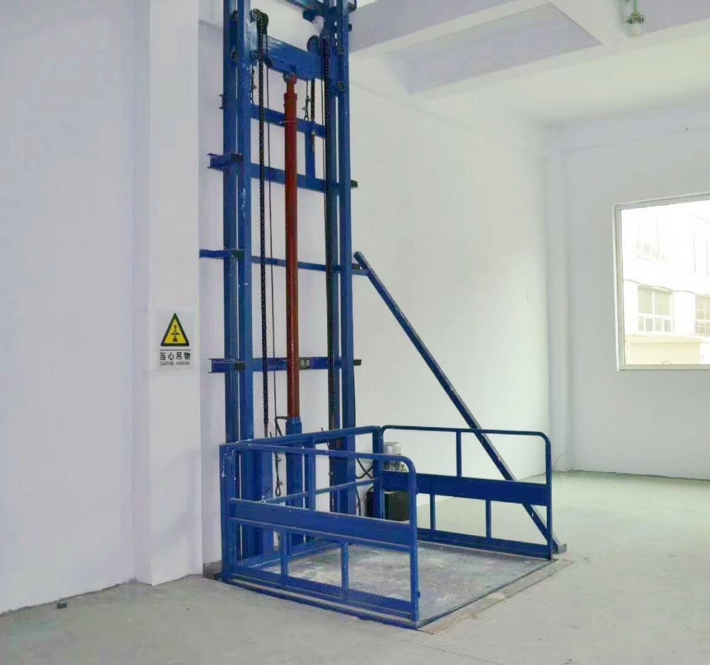金華市升降平臺貨梯、鏈條導軌式升降機廠家銷售安裝維修