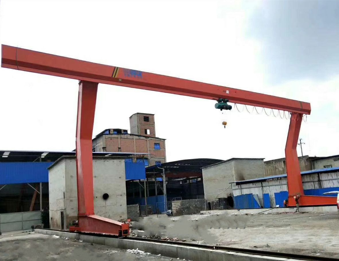 邯鄲龍門吊，L型單主梁電動(dòng)葫蘆門式起重機(jī)生產(chǎn)廠家銷售服務(wù)