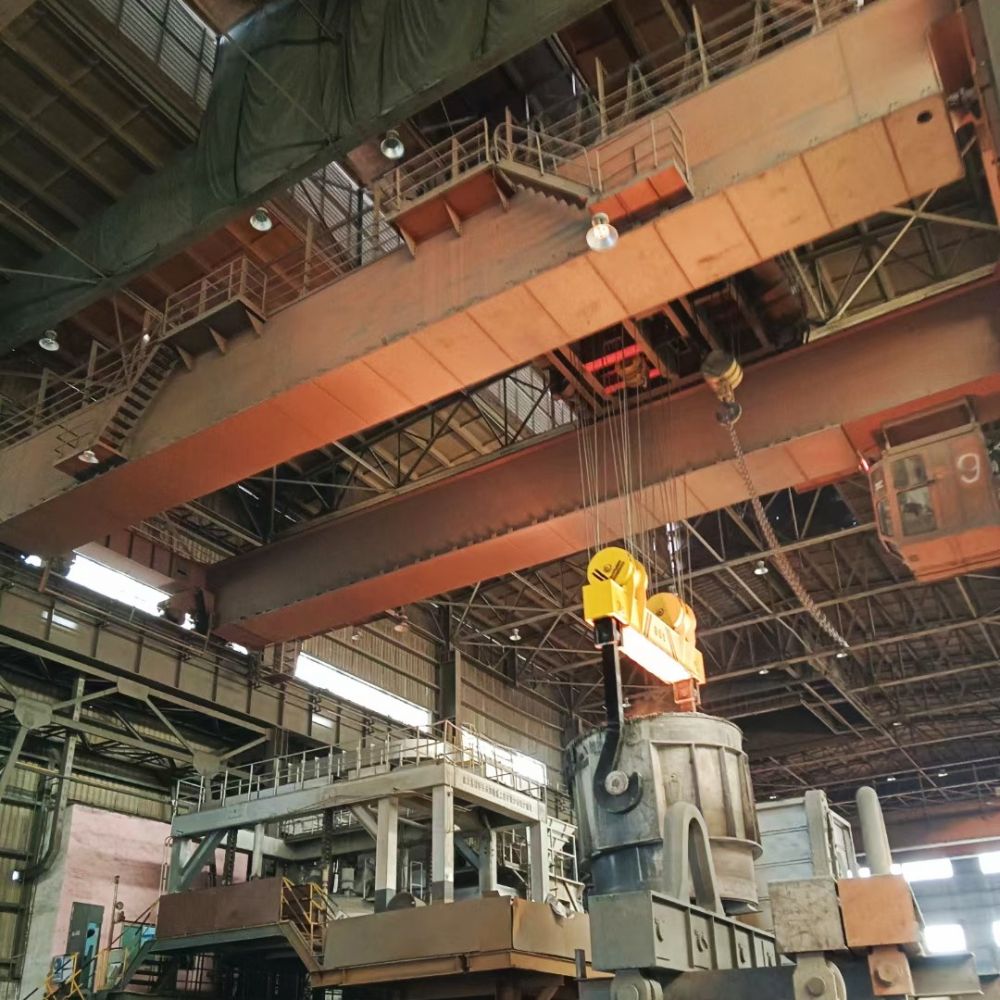冶金吊、鑄造吊、冶金鑄造鍛造耐高溫橋式起重機廠家、制造安裝大修
