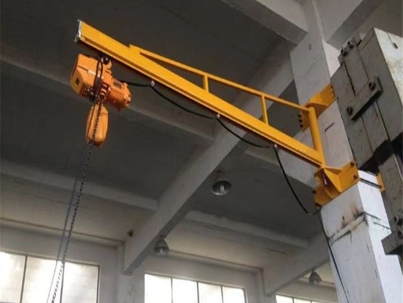 壁柱式懸臂吊、可以安裝在柱子上的懸臂起重機(jī)