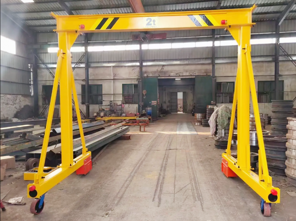 河南許昌手推龍門架、微型小型龍門吊廠家銷售、安裝維修