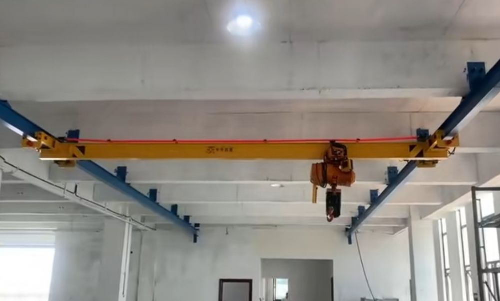 歐式電動單梁懸掛起重機(jī)、新型懸掛吊機(jī)、懸掛天車