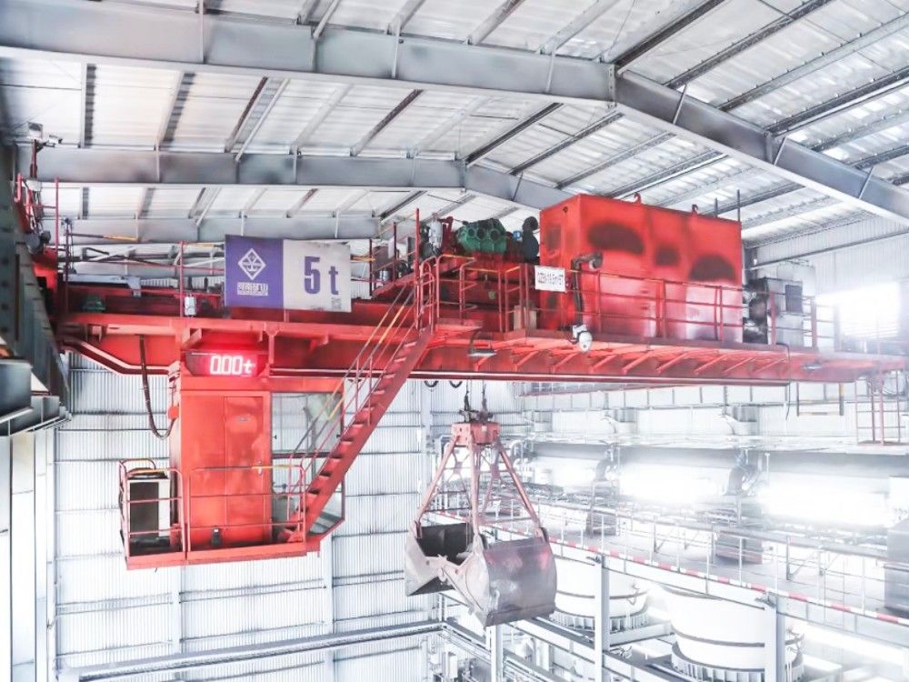 QZ型抓斗雙梁橋式起重機(jī)、抓斗吊、抓斗天車、抓斗航車、礦山起重機(jī)