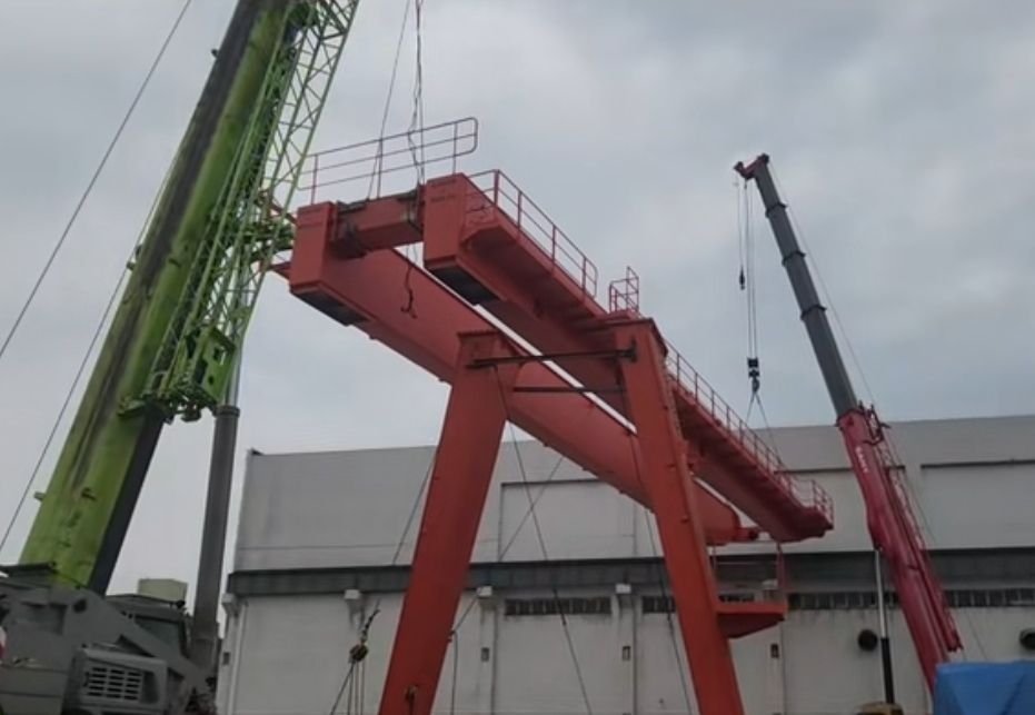 BMG型半腿門式起重機(jī)、半腿龍門吊、雙梁龍門