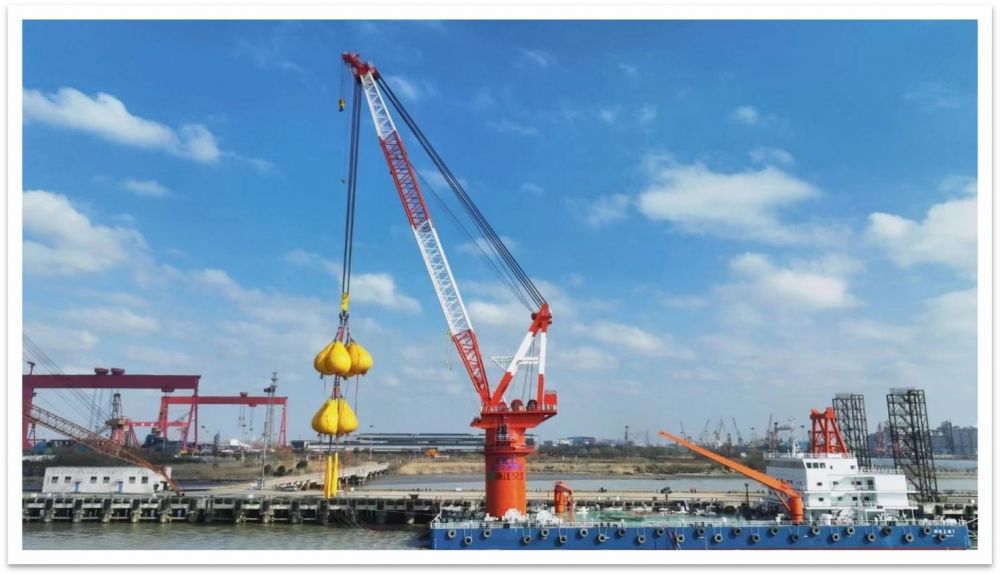 中鐵科工 600T海上風(fēng)電安裝平臺(tái)